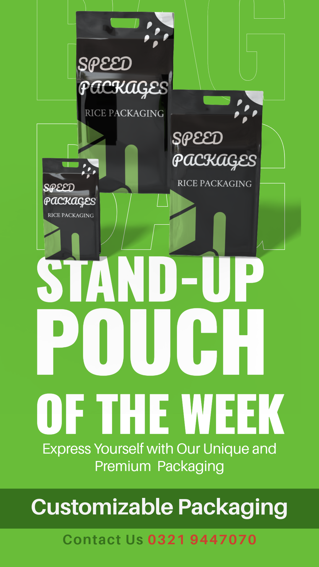 Buy Kraft stand-up pouches in Pakistan – flat bottom, gusseted, and zip-lock packaging bags for food-grade storage and custom branding